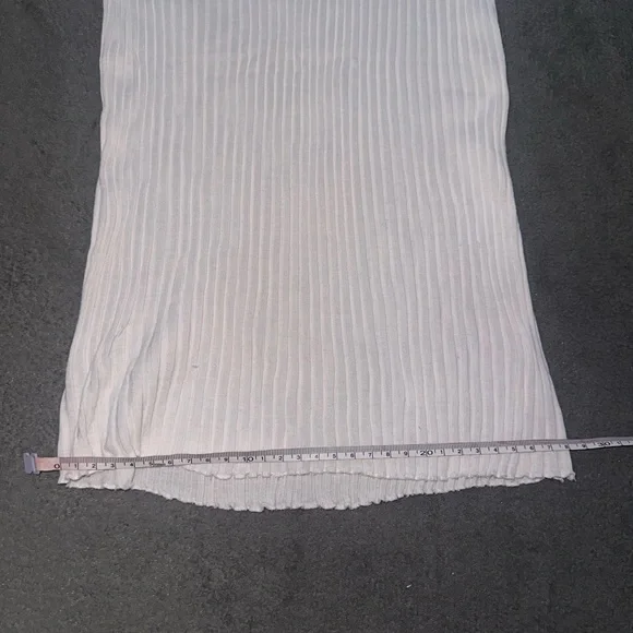 Zimmerli White Ribbed Camisole - Picture 4 of 7